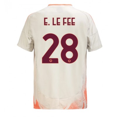 Dres AS Roma Enzo Le Fee #28 Gostujuci 2024-25 Kratak Rukav Dres AS Roma Enzo Le Fee #28 Gostujuci 2024-25 Kratak Rukav
